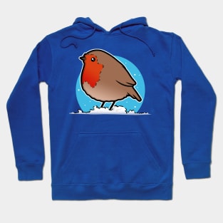 Cute Christmas Robin Hoodie